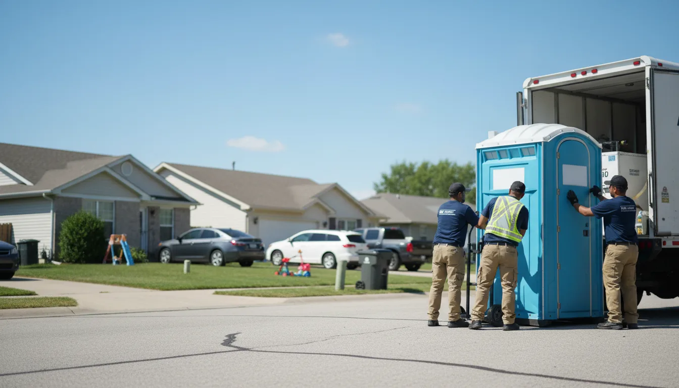 Standard Porta Potty Rentals in Cherokee, KS near me